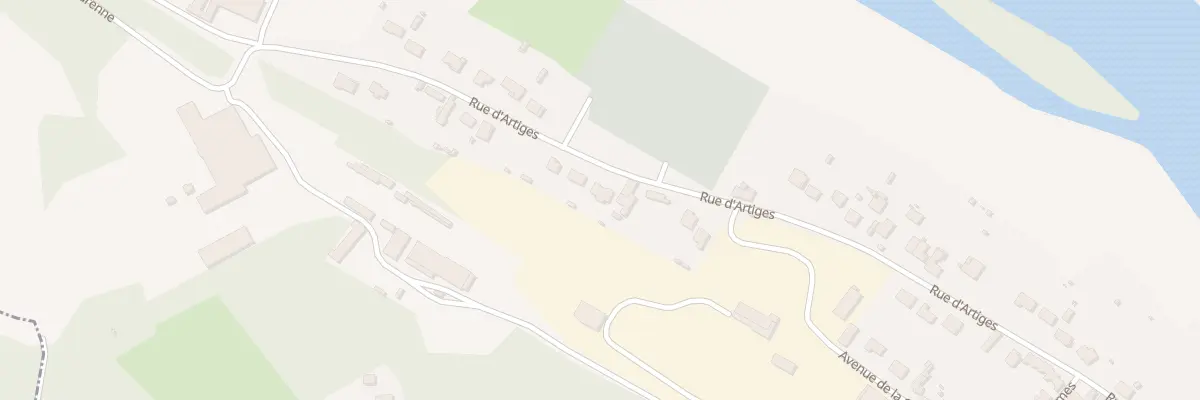 Plan du 9002 Rue d’Artiges à Chauvigny