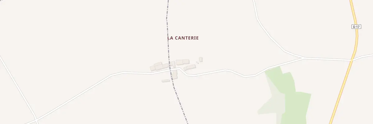 Plan du 4 La Canterie à Archigny