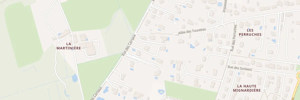 Plan du 33 Rue des Carnaux à Ballan-Miré
