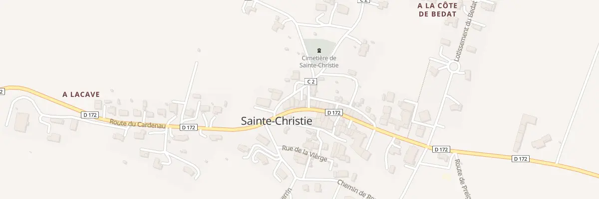 Plan du 5 Rue Principale à Sainte-Christie