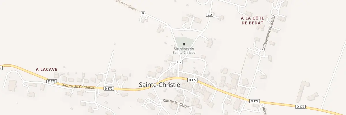 Plan du 79 Rte de Gavarret à Sainte-Christie