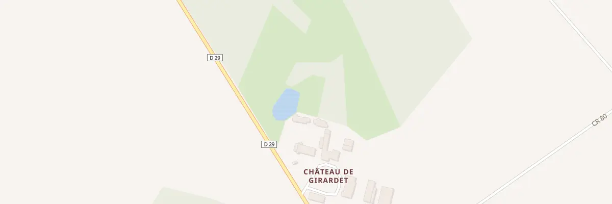 Plan du 5029 Girardet à Épeigné-sur-Dême