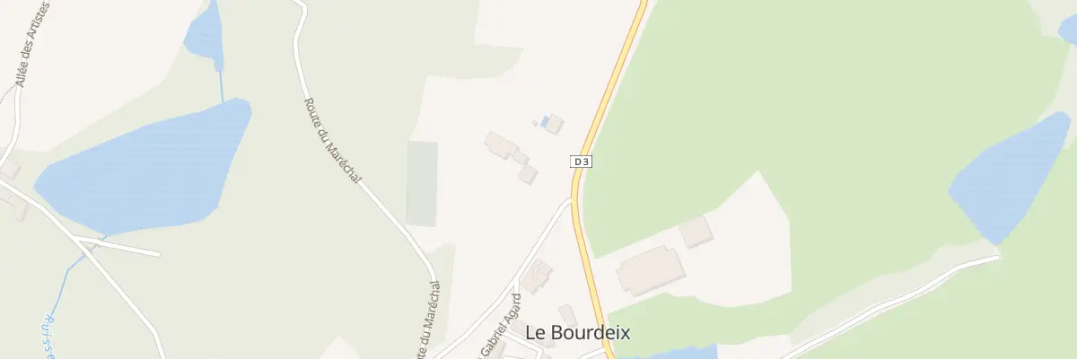 Plan du 17C Chez Carrier au Bourdeix
