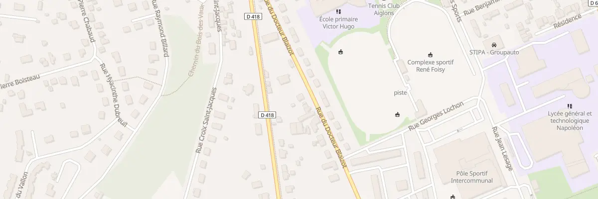 Plan du 2B Rue du Doc Blaizot à L’Aigle