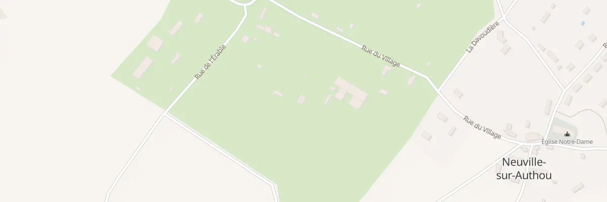 Plan du 13 Rue du Village à Neuville-sur-Authou