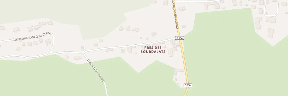 Plan du 3 Chem des Esbinets à Bordes-de-Rivière