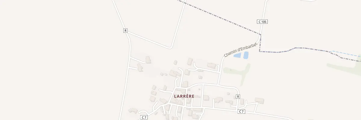 Plan du 77 Che d’Embarbet à Sainte-Christie