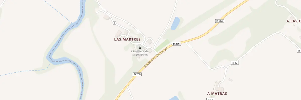 Plan du 5116 A Las Martres à Sempesserre