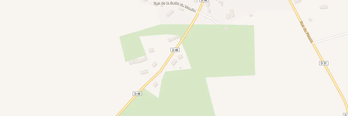 Plan du 280 Rue de la Mairie à Berthouville