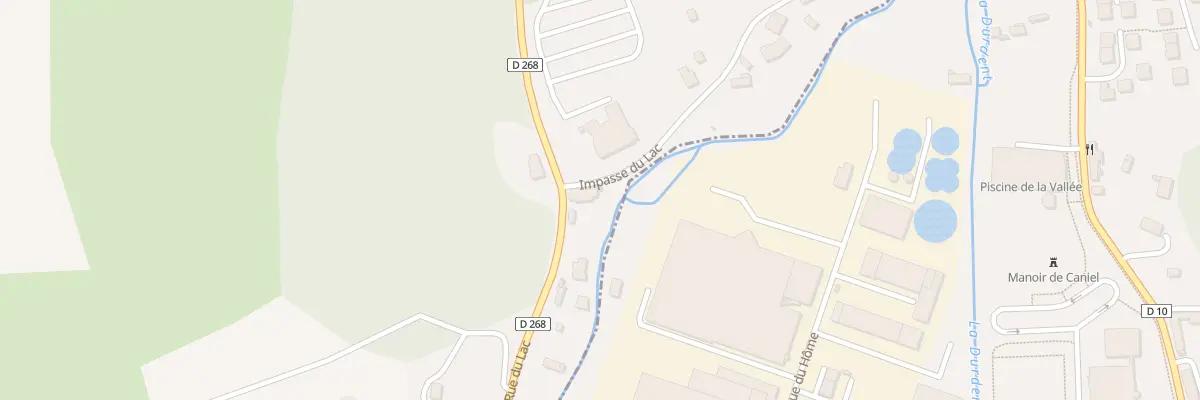 Plan du 20 Rue du Lac à Clasville