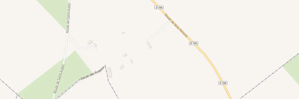 Plan du 75 Rte de Bois Himont à Alvimare