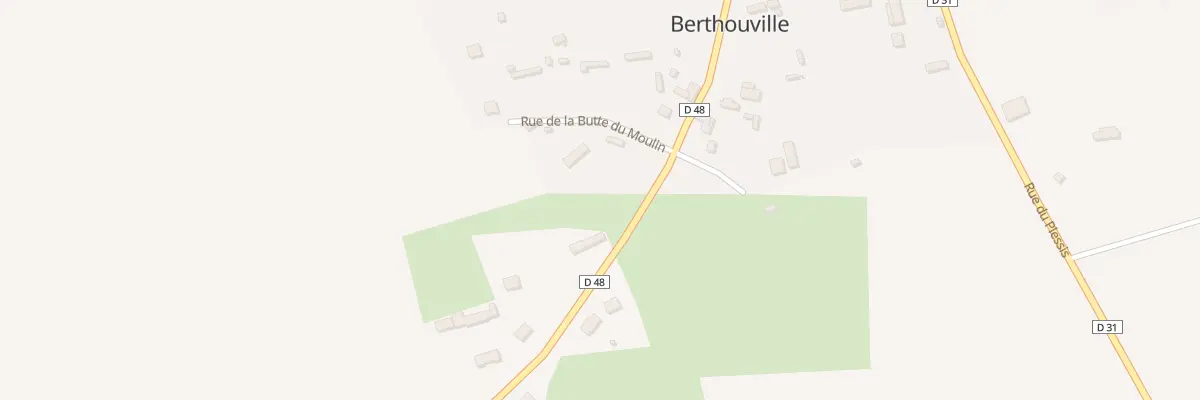 Plan du 131 Rue de la Mairie à Berthouville
