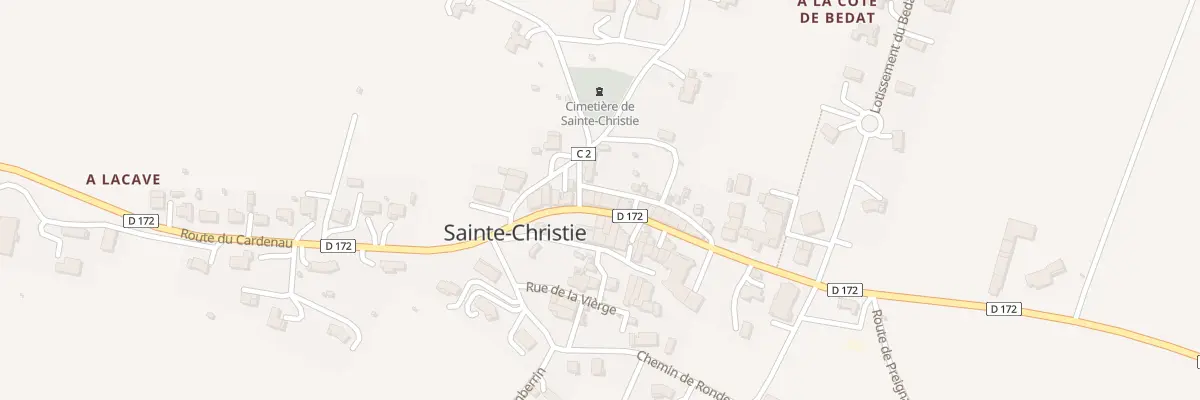 Plan du 7B Rue Principale à Sainte-Christie