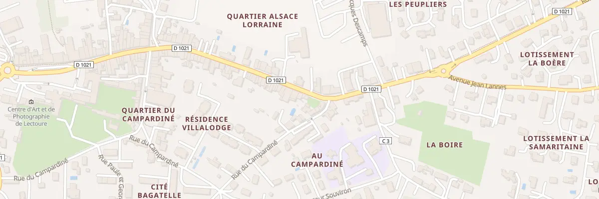 Plan du 106 Rue Alsace Lorraine à Lectoure