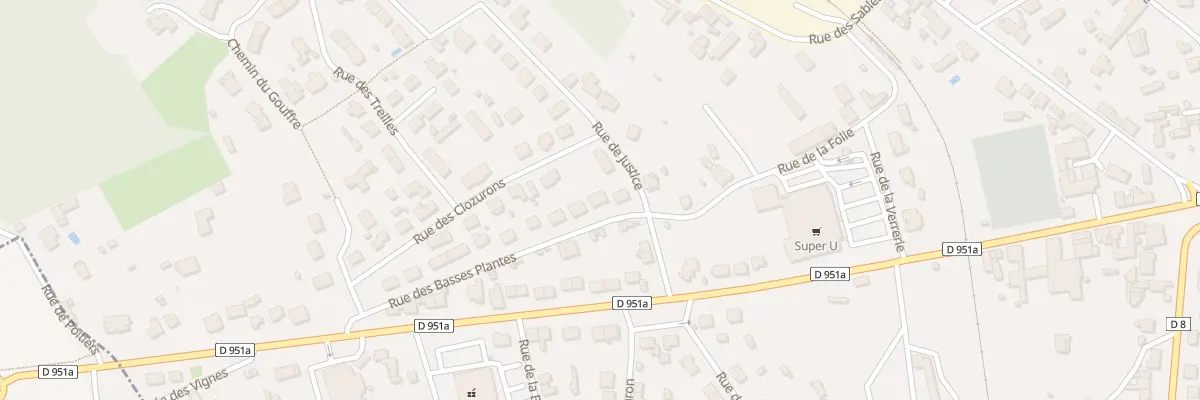 Plan du 17 Rue des Basses Plantes à Chauvigny