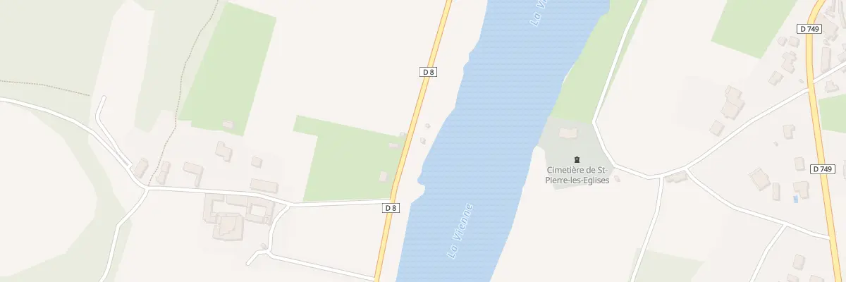 Plan du 9066 La Riviere au Chiray à Chauvigny