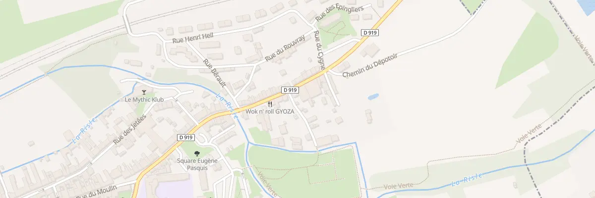Plan du 60 Rue Saint Barthélémy à L’Aigle