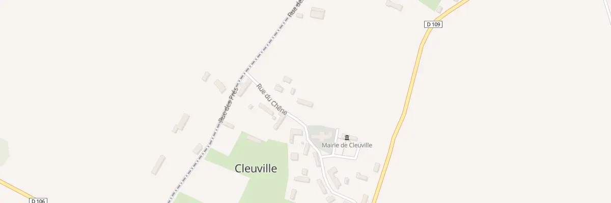 Plan du 196 Rue de l’Eglise à Cleuville