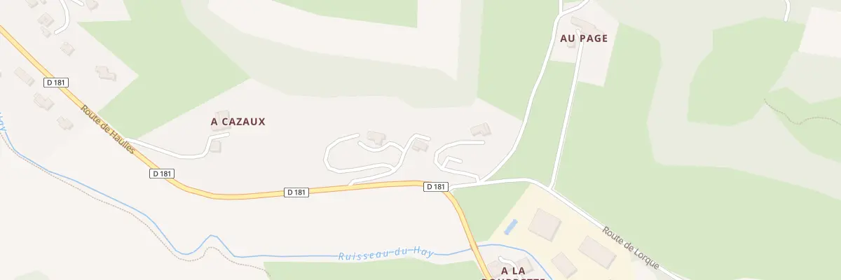 Plan du 1231 Rte de Haulies à Auterive