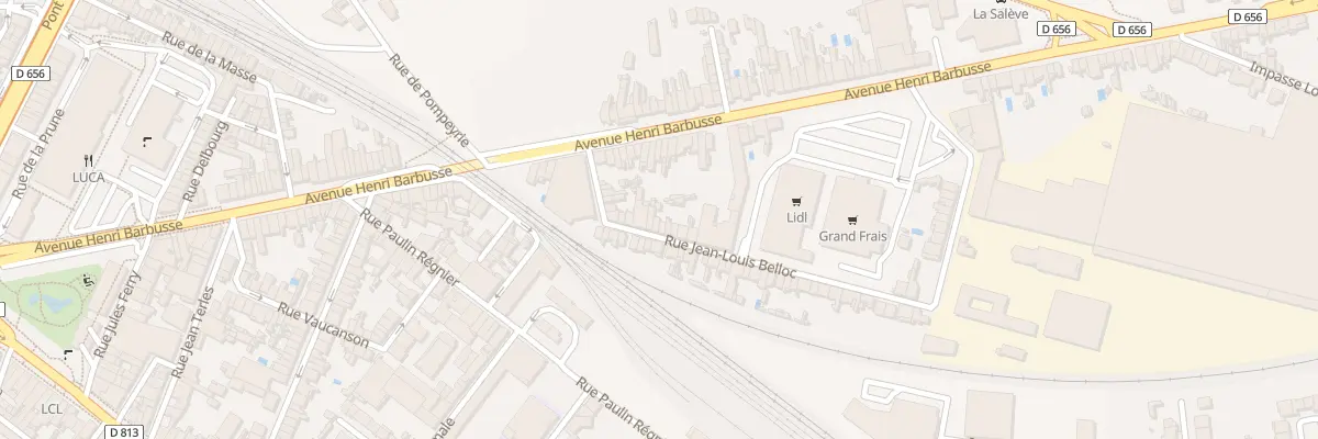 Plan du 19 Rue Jean Louis Belloc à Agen