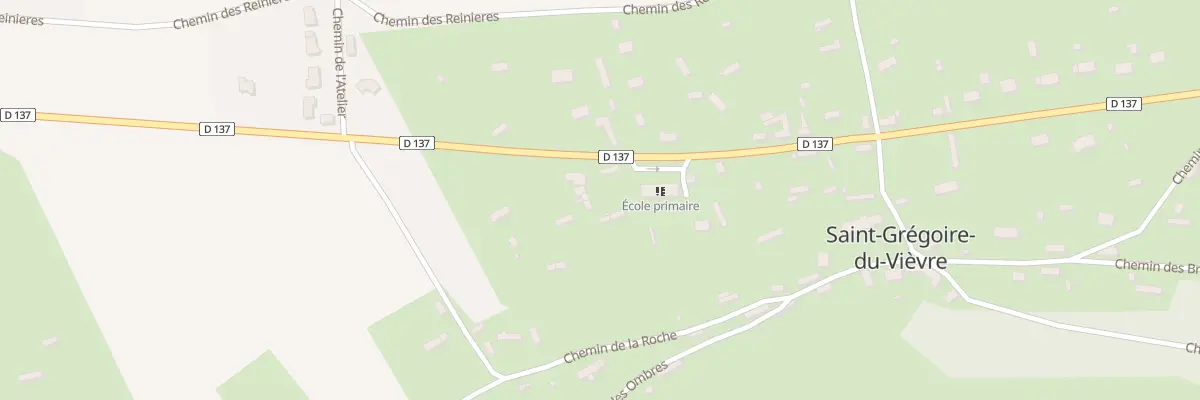 Plan du 1723 Rte du Vievre à Saint-Grégoire-du-Vièvre