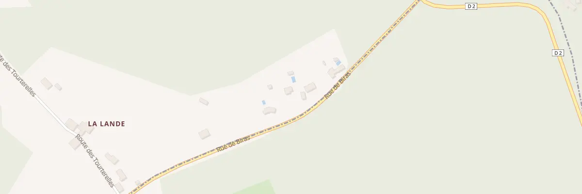 Plan du 3397 Rue de Biras à Bussac