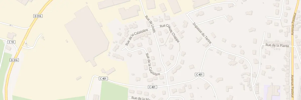 Plan du 7 Rue de la Calaisiere à La Ferté-Bernard
