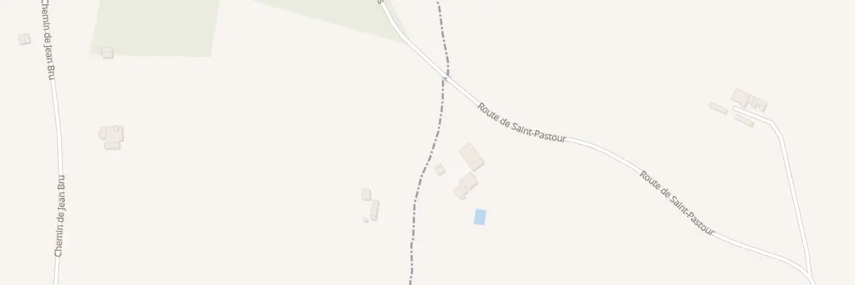 Plan du 3150 Rte de Pailloles à Saint-Pastour
