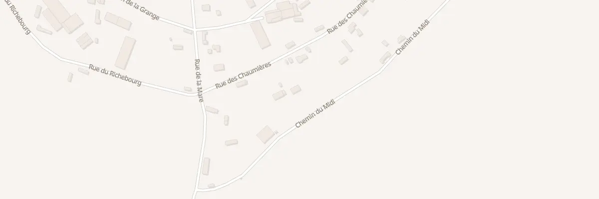 Plan du 223 Che du Midi à Colletot