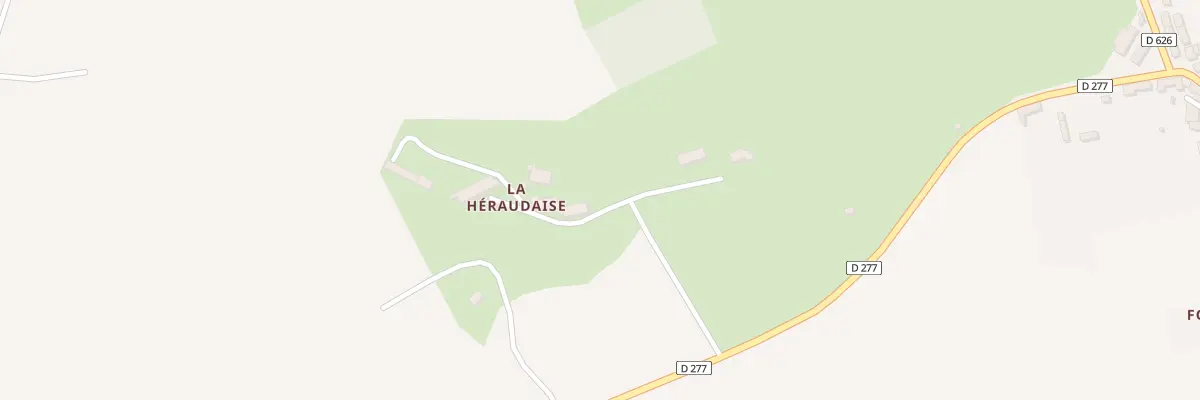 Plan du 58 La Heraudiere à Saint-Cyr-la-Rosière