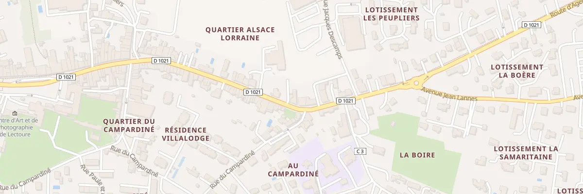 Plan du 103 Rue Alsace Lorraine à Lectoure