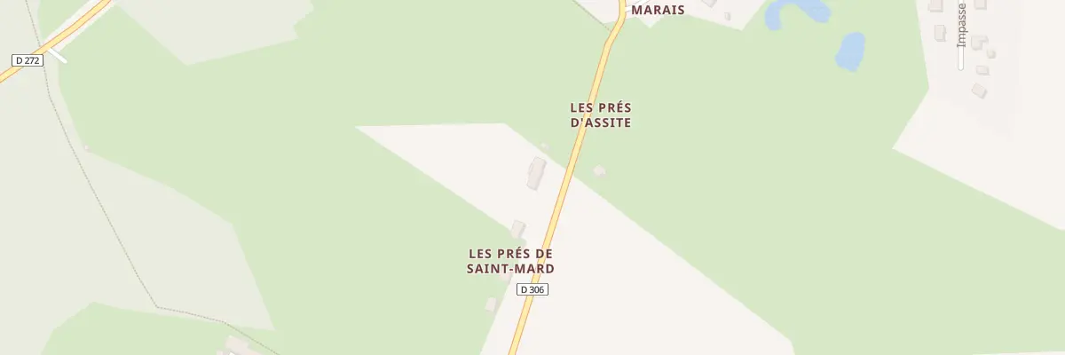 Plan du 5030 Les Prés de Saint-Mard à Saint-Mard-de-Réno