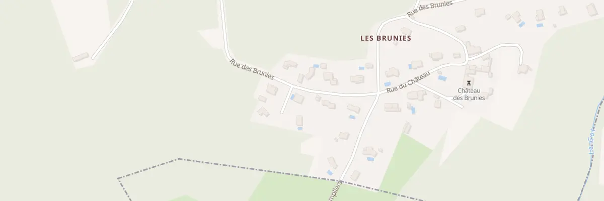 Plan du 19 Imp du Pinier à La Chapelle-Gonaguet