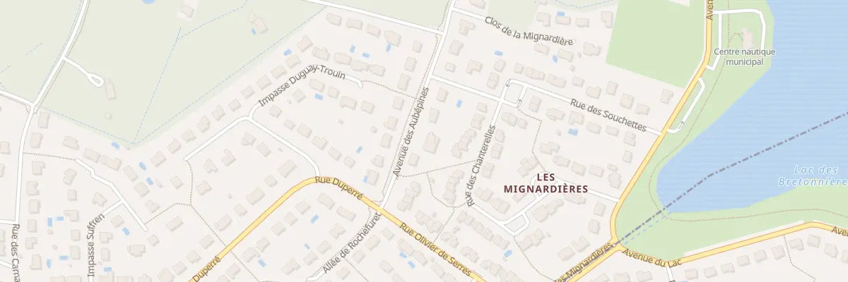 Plan du 11 Av des Aubépines à Ballan-Miré