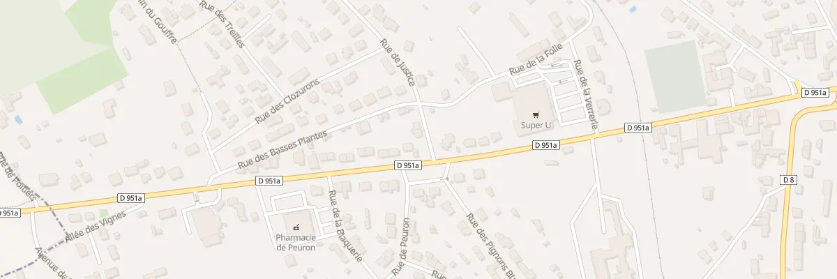 Plan du 1 Rue de Justice à Chauvigny