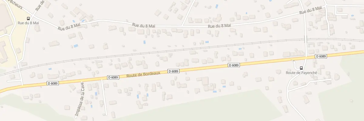 Plan du 188 Rte de Bordeaux à Marsac-sur-l’Isle