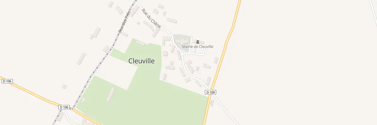 Plan du 116 Rue de l’Eglise à Cleuville
