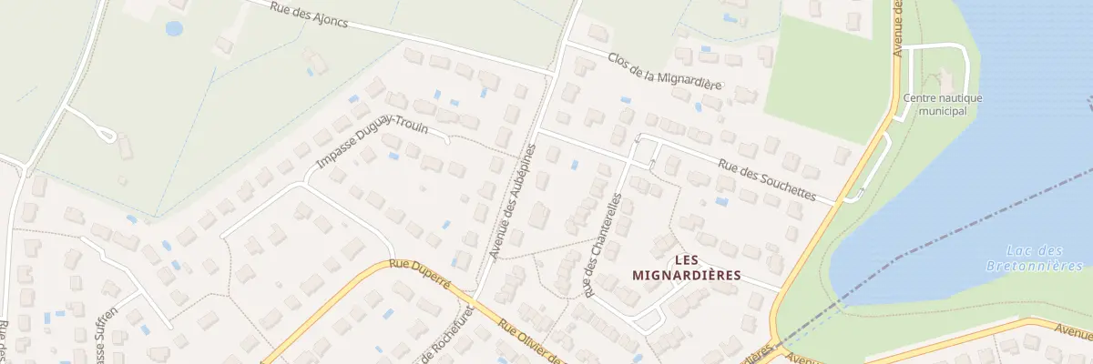 Plan du 13 Av des Aubépines à Ballan-Miré