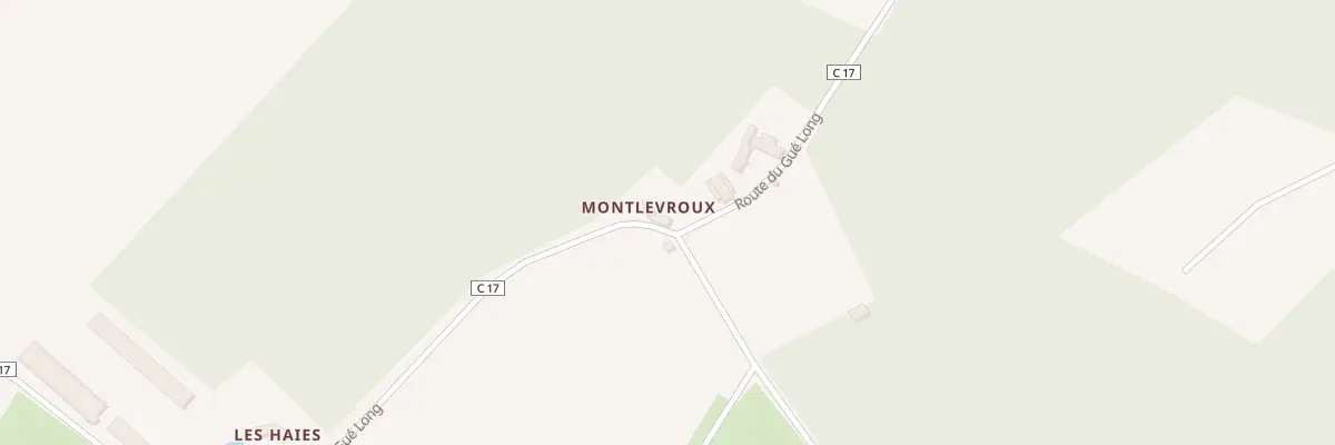 Plan du 5292 Montlevroux à Lavaré