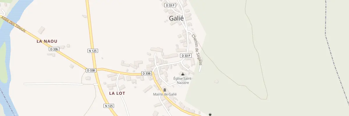 Plan du 7 Rue du Goutil à Galié