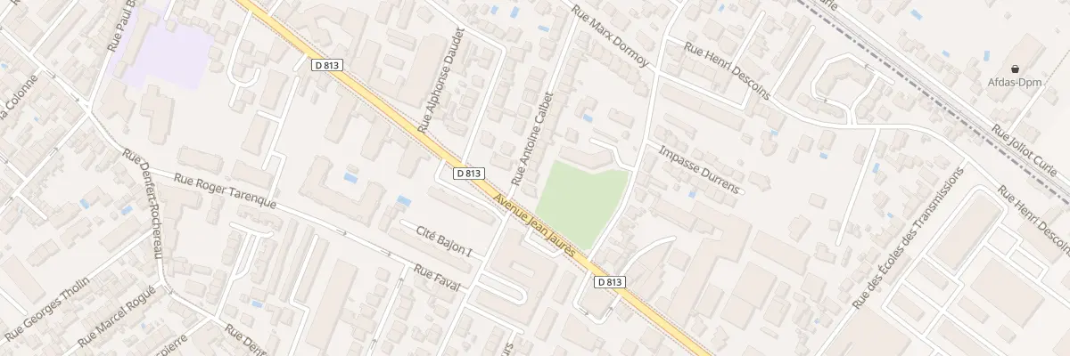 Plan du 2B Rue Antoine Calbet à Agen