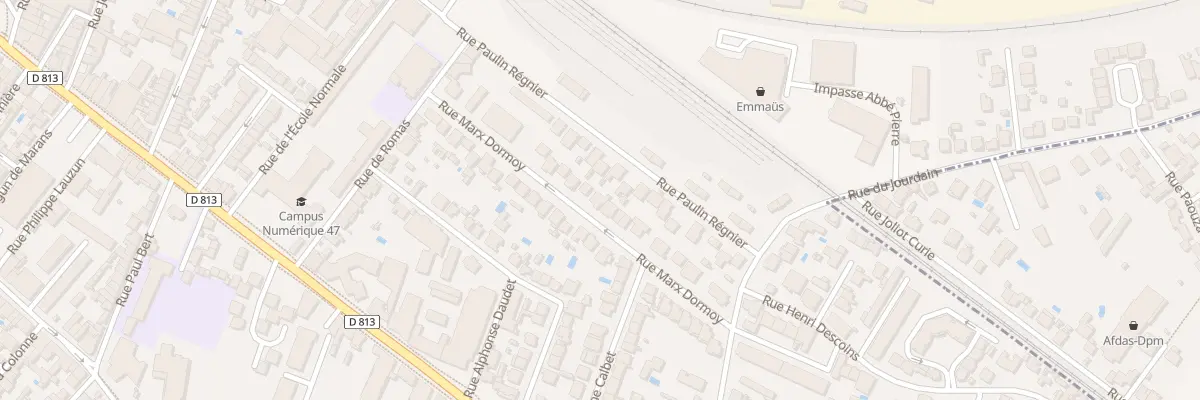 Plan du 15 Rue Marx Dormoy à Agen