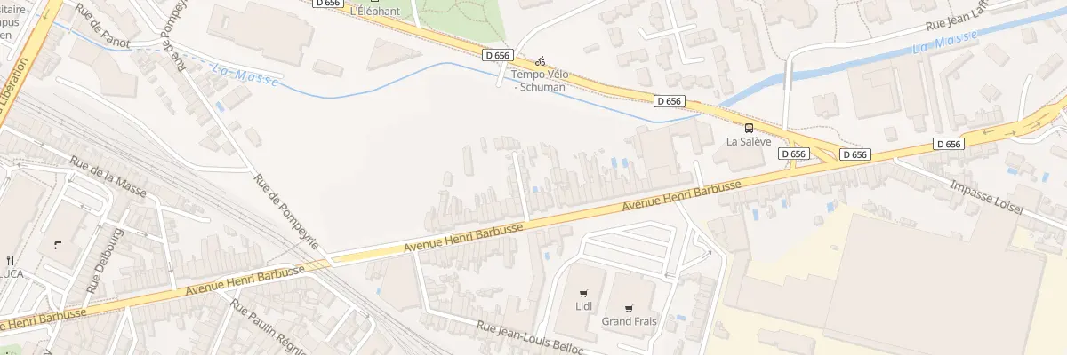 Plan du 107 Av Henri-barbusse à Agen