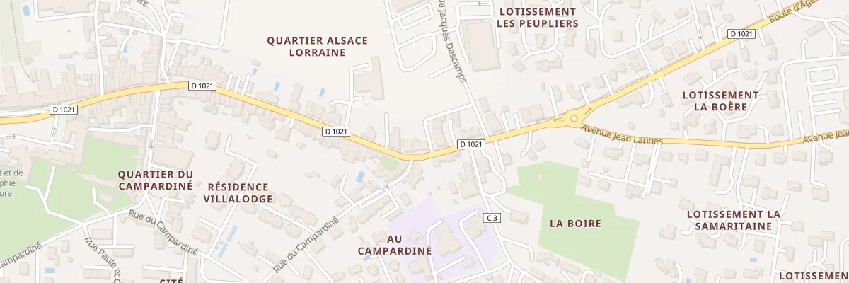 Plan du 111 Rue Alsace Lorraine à Lectoure