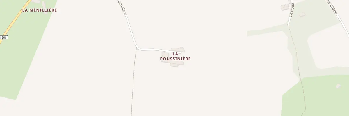 Plan du 87 La Poussiniere à Saint-Mard-de-Réno