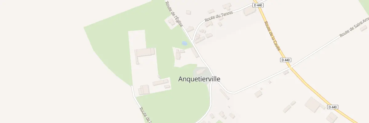 Plan du 375 Rte de l’Eglise à Anquetierville