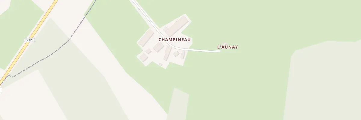 Plan du 5195 Champineau à Villaines-la-Gonais