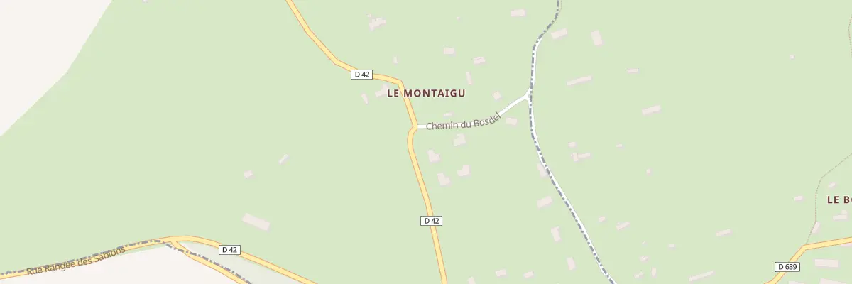 Plan du 12 Che du Bosdel à Valailles
