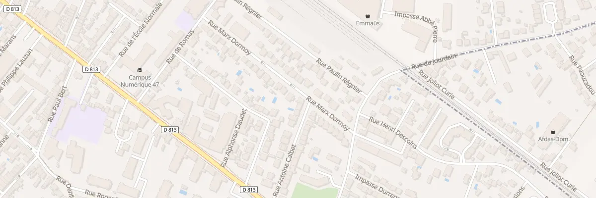 Plan du 36 Rue Marx Dormoy à Agen