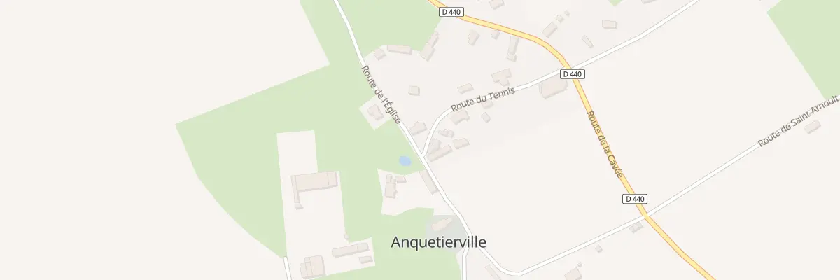 Plan du 300 Rte de l’Eglise à Anquetierville